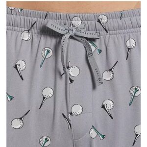 PGA TOUR SLEEPWEAR SOFT Gray Golf Print Lounge Pants